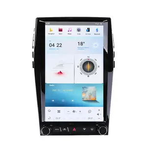 Android Tesla Phong Cách Xe GPS Navigation Đối Với Ford Edge S-MAX MK2 2015-2019 Đa Phương Tiện DVD Player Đài Phát Thanh Stereo Head Đơn Vị
