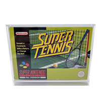 Boîte de jeu Nintendo SNES / N64 personnalisée, étui de protection d'affichage en acrylique de qualité supérieure