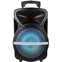 Altavoz profesional inalámbrico de 500W y 15 pulgadas, sistema de sonido TWS, micrófono, FM, ECHO, Bocina LED