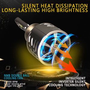 CAROLYN estable de alta calidad 240W 6000K <span class=keywords><strong>H1</strong></span> H3 H4 H7 H11 9005 9006 bombilla de faro LED - Product Image 5