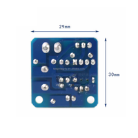 Carte de circuit imprimé d'avertissement de batterie 9V 12V module d'alarme sonore et lumineuse buzzer de protection basse tension/sous-tension