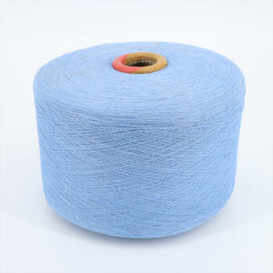 Vente entière de tissus tricotés en coton recyclé, tissage de fils de coton polyester régénéré pour le tricot à la machine - Product Image 3