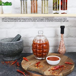 Crea il Tuo Set Regalo di Salsa Piccante, Regalo Originale per Uomini, Design a Forma di Granata, Regalo Perfetto per la Festa del Papà - Product Image 4