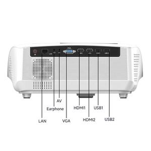 OEM/ODM Projecteur de film vidéo Full HD 1080P 4K Projecteurs de cinéma maison pour <span class=keywords><strong>PC</strong></span> mobile et console de jeu 2G RAM - Product Image 3