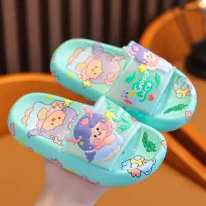 รองเท้าแตะน่ารักส้นตึกรองเท้าแตะเด็กผู้หญิง EVA สำหรับเด็ก flip flops unisex