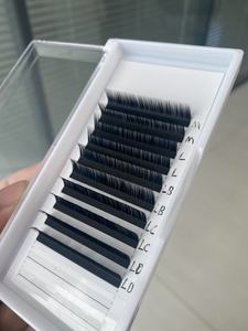 Extensions de Faux Cils Spéciales Curl L/L +/LB/LC/LD/LU/M/N Curl Plateau Noir Mat Extensions de Cils Classiques Individuelles - Product Image 3