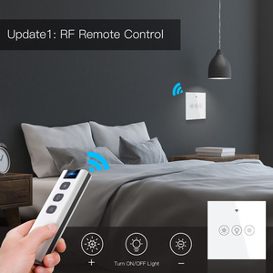 Interruptor Atenuador <span class=keywords><strong>de</strong></span> Luz Inteligente WiFi MOES, Compatible con Smart Life/Tuya, Interruptor <span class=keywords><strong>de</strong></span> Relé con Control Remoto, Compatible con Alexa y el <span class=keywords><strong>Asistente</strong></span> <span class=keywords><strong>de</strong></span> <span class=keywords><strong>Voz</strong></span> <span class=keywords><strong>de</strong></span> <span class=keywords><strong>Google</strong></span> - Product Image 4