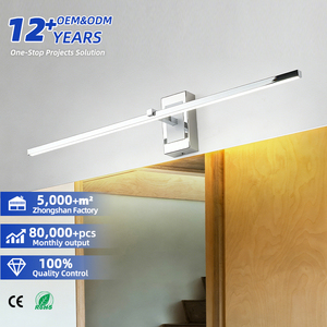 Lámpara de Pared Moderna y Ajustable para Espejo de Baño, Estilo Minimalista y de Lujo, para Gabinetes, Arte, Villas, Hogares y Hoteles - Product Image 1