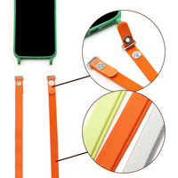 Dragonne magnétique universelle pour téléphone, écologique et lavable, mains libres, pour iPhone 17 – Blanc/Noir/Couleur Pantone
