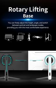 34 "4K 144Hz LCD màn hình siêu rộng cong màn hình chơi game 1ms phản ứng 4k va bảng điều chỉnh màn hình máy tính - Product Image 5