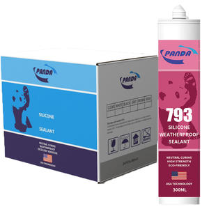 Scellant en silicone à faible module résistant aux UV, mastic pour fenêtres, portes et murs, résistant aux intempéries, pour la construction extérieure, adhésifs et mastics - Product Image 6