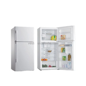 Vente chaude 260L congélateur supérieur réfrigérateur <span class=keywords><strong>distributeur</strong></span> d'<span class=keywords><strong>eau</strong></span> 2 portes sans gel nouvel état Installation portable prise américaine hôtel - Product Image 6