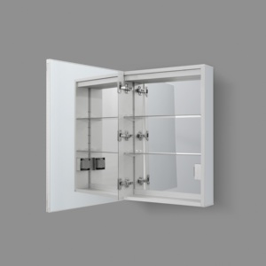 Mueble de Baño Moderno de Acero con Espejo LED al Mejor Precio - Product Image 1