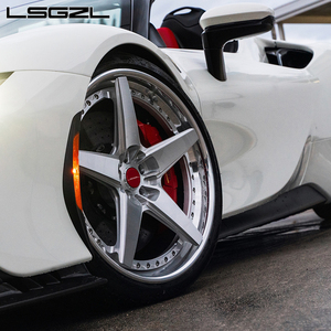 Rueda Forjada Personalizada de 18 19 20 21 22 Pulgadas, Rueda Deportiva Pulida 5x114.3 5x112 5x127 Jante para 599 GTB <span class=keywords><strong>Fiorano</strong></span> SF90 Spider - Product Image 2