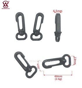 Fivela de Gancho Giratório Ecológica de 13mm em POM com Cor e Impressão Personalizadas para Malas - Product Image 2