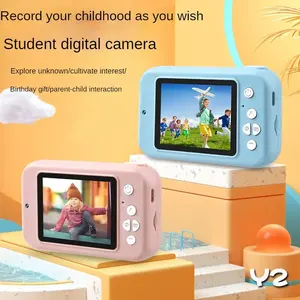YYTech Y2 2,4 pulgadas lente Dual Mini Digital IPS <span class=keywords><strong>HD</strong></span> Video dibujos animados niños cámara instantánea videocámara para niños 3 a 6 regalos de cumpleaños - Product Image 4