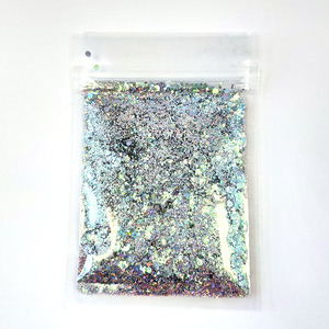 Usine en gros paillettes en vrac 1kg bougies de noël or paillettes pièces - Product Image 6
