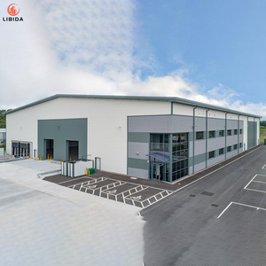 Chất lượng cao thép hội thảo kim loại kho xây dựng nhà tiền chế kho thép xây dựng kho - Product Image 2