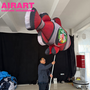 Poupée gonflable de poisson-<span class=keywords><strong>clown</strong></span> sur le thème de l'océan pour événements de défilé - Product Image 5