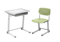 Mobilier scolaire pour salle de classe, bureau réglable en hauteur, ensemble bureau et chaise pour étudiants, mobilier scolaire pour enfants