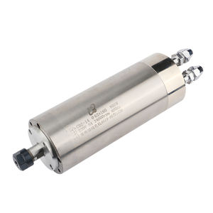 Hongyang 2.2KW GDZ-80-2.2B hqd แกนมอเตอร์หมุนขนาดเส้นผ่าศูนย์กลาง80มม. 24000รอบต่อนาที380V/220V แกนหมุน ER20ระบายความร้อนด้วยน้ำสำหรับกัด CNC - Product Image 2