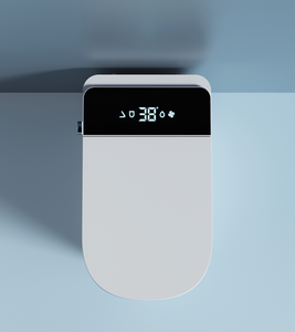 مرحاض ذكي للحمام بجهاز استشعار قدم ممدود مثبت على الأرض جهاز تحكم عن بعد أوتوماتيكي بدون خزان ذكي للحمام - Product Image 3