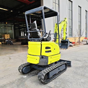 Gratis verzending Diesel kleine graafmachine 1,8 ton volledig hydraulische micro-graafmachine bouwplaats krappe ruimtes compacte graafmachine onderdelen - Product Image 5