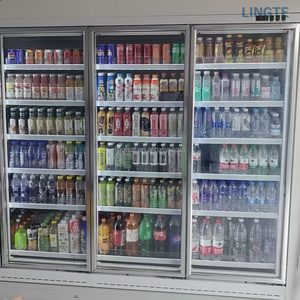 Réfrigérateur <span class=keywords><strong>vertical</strong></span> multi-portes pour boissons gazeuses de supermarché à vendre - Product Image 6