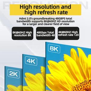 Câble <span class=keywords><strong>HDMI</strong></span> haute vitesse 8K 2.1V actif à <span class=keywords><strong>fibre</strong></span> <span class=keywords><strong>optique</strong></span> pour PS4/PS5 HDTV - Product Image 3