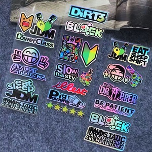 Autocollants personnalisés en vinyle imperméables et résistants aux rayures, autocollants adhésifs pour voitures, autocollants pour vélos - Product Image 3