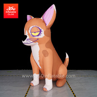 Gonflables pour chien géant, publicité personnalisée, modèle animal de dessin animé, mascotte pour chien, gonflables pour décorations gonflables