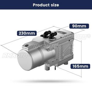 Calentador de Aire de Doble Modo Diésel/Gasolina Hcalory 12V 5KW, Calentador Universal Diésel con Control Remoto y Monitor LCD para Camiones - Product Image 4
