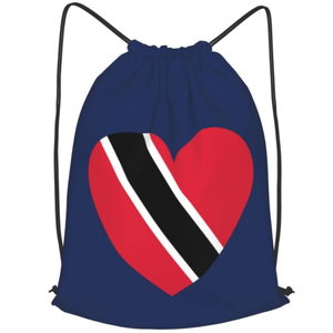 Sac à dos à cordon imprimé drapeau de Trinité-et-<span class=keywords><strong>Tobago</strong></span>, fourni directement par l'usine, sac de rangement portable pour le sport, les voyages et le camping - Product Image 6