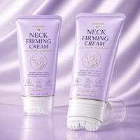 Crème pour le cou au rétinol en roll-on OEM, crème pour le cou électrique Pro-Xylane au collagène, hydratante, nourrissante, raffermissante, anti-rides
