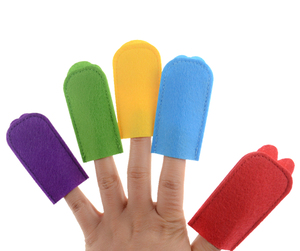 Perú hecho a mano suave realista historias <span class=keywords><strong>de</strong></span> la familia <span class=keywords><strong>de</strong></span> conejo zorro perro animal niños juguetes marioneta <span class=keywords><strong>de</strong></span> dedo fieltro - Product Image 2