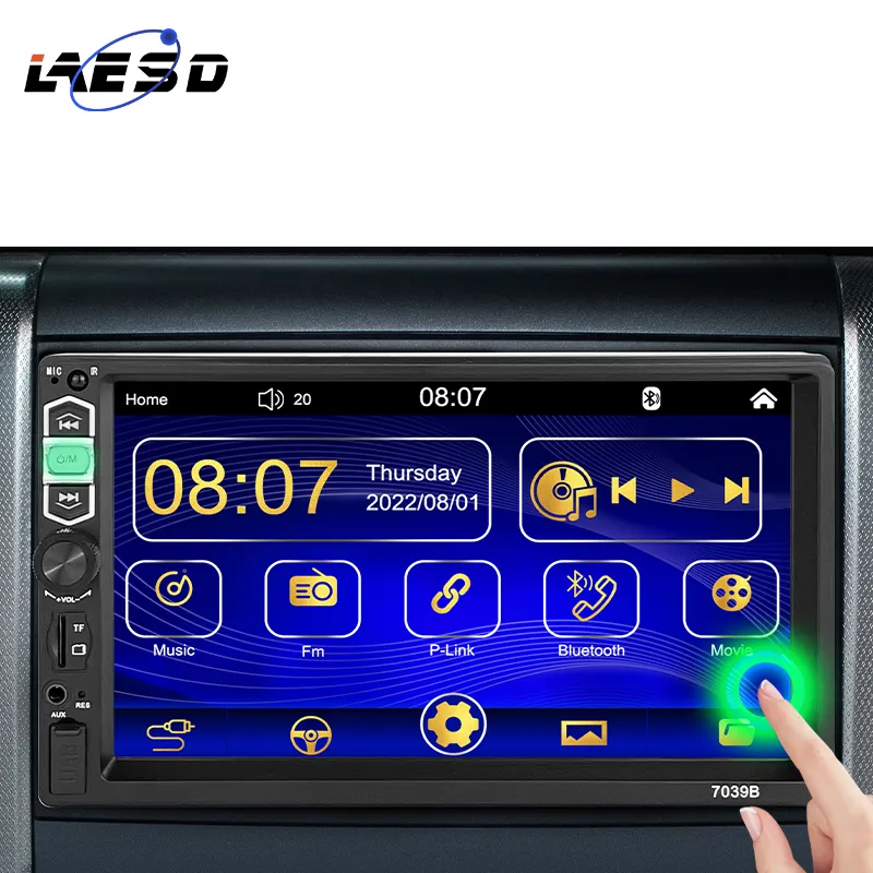 car stereo gps navigation mp5 multimedia player with fm music video 800*480 Touch screen wince system