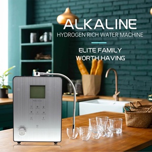 Ioniseur d'eau électrique haute performance à 9 plaques <span class=keywords><strong>pH</strong></span> 2.8-11 Régulation Générateur d'hydrogène alcalin pour usage domestique Maison saine - Product Image 5