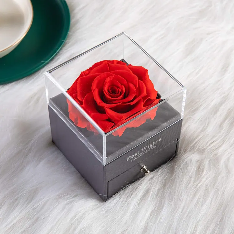 mothers day gift paper box valentine rose gift box for valentine's Day