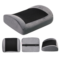 Chaise de bureau en mousse à mémoire de forme, pour motocyclistes, dossier, Support lombaire, colonne vertébrale, coussin