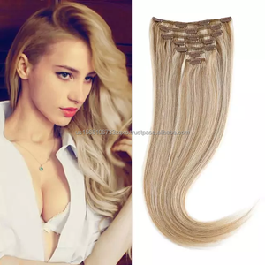 ผมต่อแบบคลิปหนีบออมเบร บาลายาจ  ทำจากผมแท้เรมี่  แบบลูกไม้เนื้อนุ่ม  ดูเป็นธรรมชาติ  นำกลับมาใช้ใหม่ได้ สำหรับผู้หญิง ใช้ได้ทุกวัน - Product Image 6