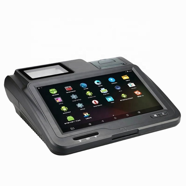 High Quality Android Pos Tablet with bar Code Scanner and Thermal Printer,pos Billing Machine