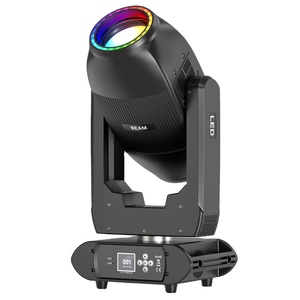 Haz de punto de doble prisma 14r 295W Haz de punto de doble prisma Cabeza Movil 295 Luz de escenario de cabeza móvil para evento Club Bar - Product Image 1