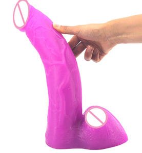 13,38'' dikke grote PVC realistische dildo anale massage seksspeeltjes gigantische grote zachte vrouwelijke masturbatie dildo lesbische man anale dilatatie - Product Image 4