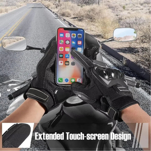 Gants de moto imperméables et coupe-vent à écran <span class=keywords><strong>tactile</strong></span> pour homme et femme, pour une utilisation en extérieur, course de moto - Product Image 3