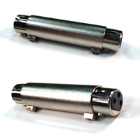 6.35mm connecteur femelle Balance XLR adaptateur canon à trois cœurs pour mélangeur caméra Microphone Audio connecteurs Audio et vidéo