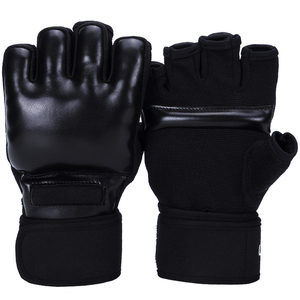 Guantes de boxeo MMA de cuero sintético, de alta calidad, profesionales, OEM - Product Image 1