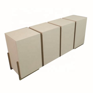 <span class=keywords><strong>Buffet</strong></span> en acier inoxydable finition laiton poli <span class=keywords><strong>bois</strong></span> avec laque noire brillante <span class=keywords><strong>buffet</strong></span> de salle à manger - Product Image 2