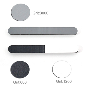 Bloque de pulidor de uñas acrílico Natural de 3 vías EVA Shine Smoother pulidor de uñas Lima Lijado Brillo de uñas Pulido Cuidado de uñas brillante - Product Image 6