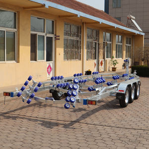 <span class=keywords><strong>10</strong></span> m 3-Achs-Bootsanhänger Boots anhänger verzinkt - Product Image 4