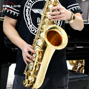 Instrumentos musicales de alta calidad, llave Bb, laca dorada, KST-C5, <span class=keywords><strong>Tenor</strong></span>, Saxofón - Product Image 6
